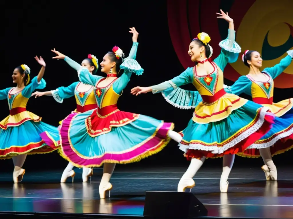Ballet Folklórico: Identidad nacional y danzas tradicionales en vibrante actuación