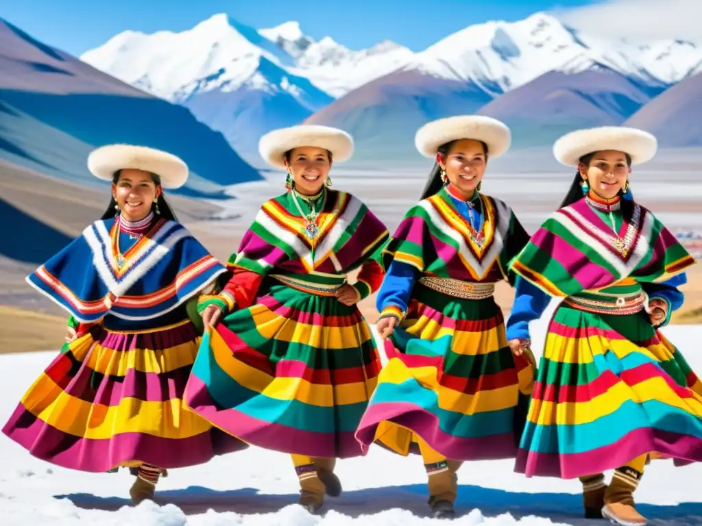 Danza Aymara en los Andes: significado cultural danza Aymaras Bolivia