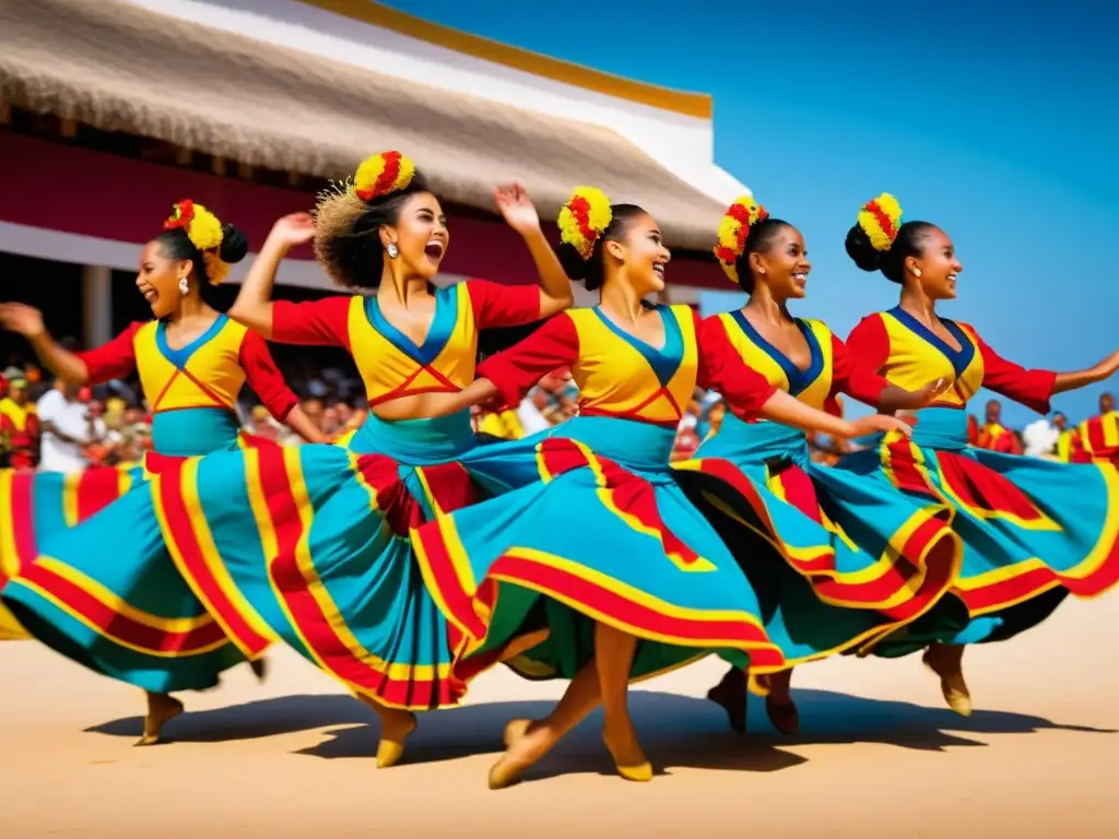 Danza Coupé Décalé en Costa de Marfil: vibrante rutina en trajes tradicionales, movimiento y alegría capturados en el aire