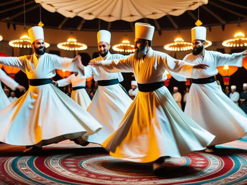 Danza de los Derviches en el Festival de Konya, una representación espiritual de meditación en movimiento y riqueza cultural
