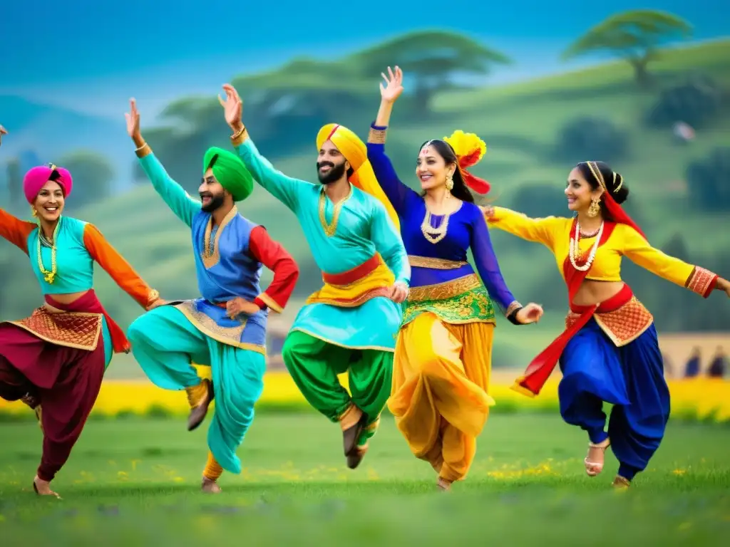 Danza Bhangra: tradición punjabi y energía