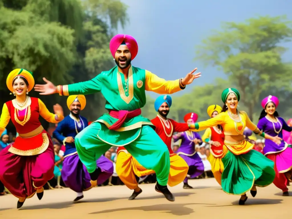 Danza Bhangra: tradición punjabi y energía