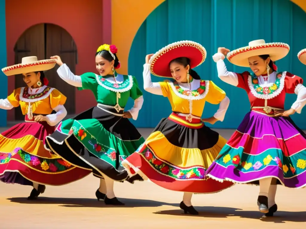 Danza folklórica mexicana del zapateado, capturando la pasión y el significado cultural del zapateado en México