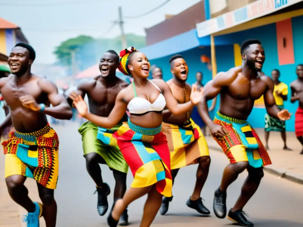Danza Azonto en Ghana: alegría y orgullo en la vibrante celebración cultural de la danza