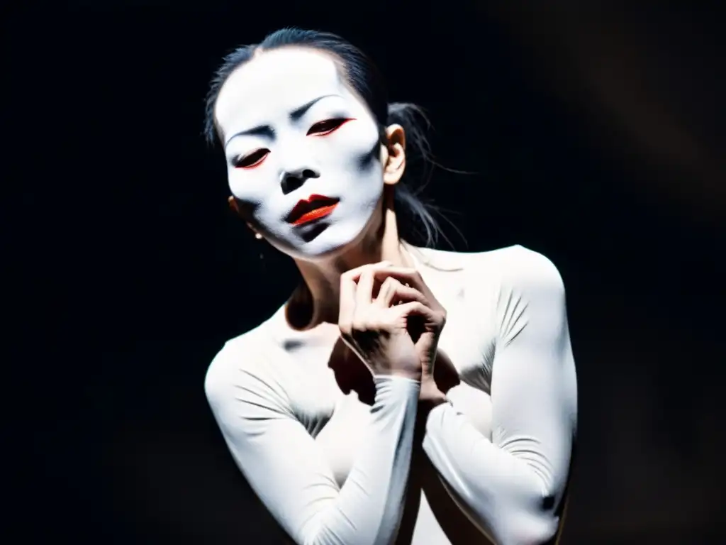 Danza Butoh: Taller de expresión corporal japonesa con bailarín contorsionado en ambiente enigmático y expresión primal