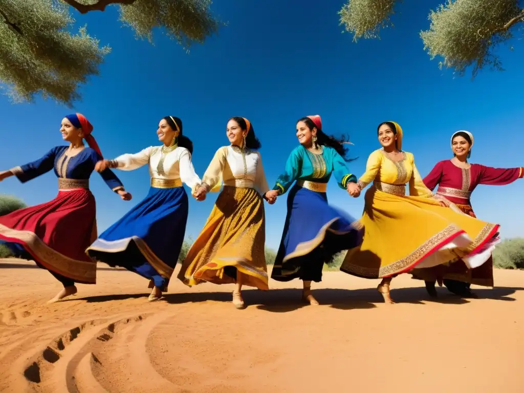 Danza tradicional árabe Dabke