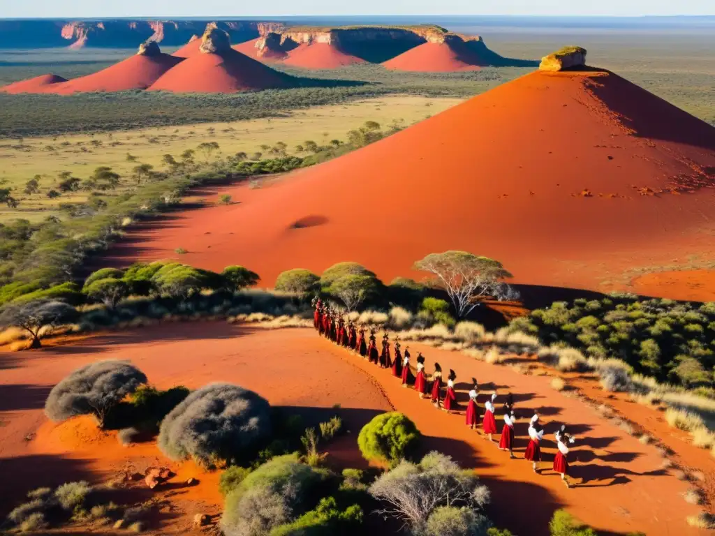 Danzas aborígenes australianas en el outback, conmovedora conexión cultural y ecológica