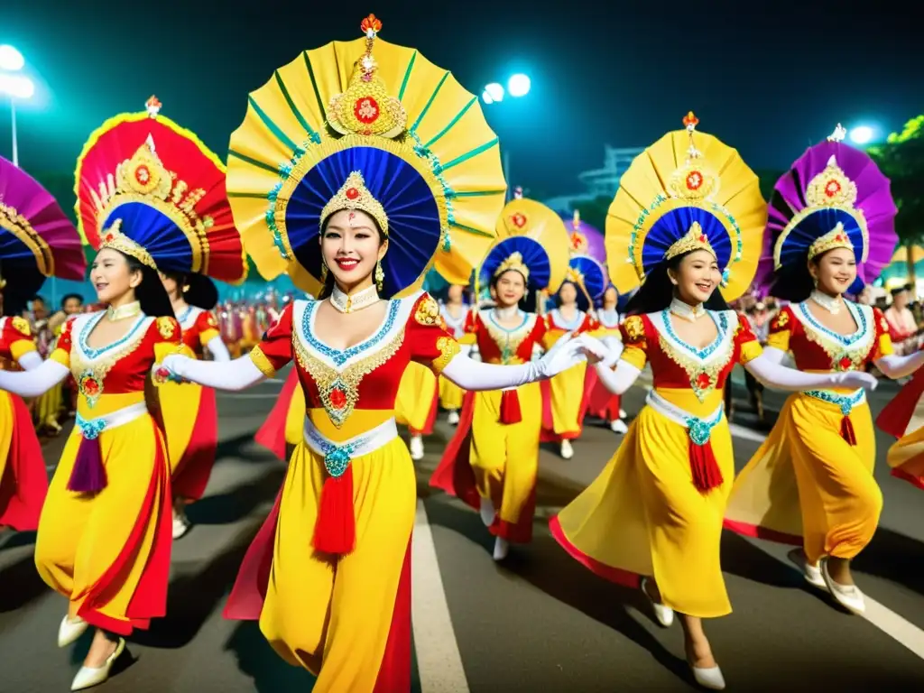 Danzas tradicionales en Singapur: Desfile colorido y vibrante en la celebración del Chingay Parade