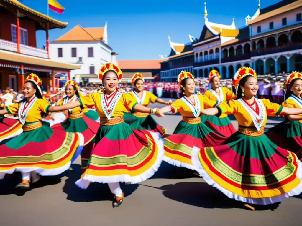 Danzas tradicionales del Festival de Mendoza: Coloridos trajes y movimientos sincronizados en una celebración festiva