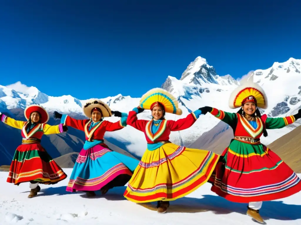 Danzas tradicionales Fiesta de la Candelaria: Colorida danza peruana en los Andes, expresión cultural y devoción