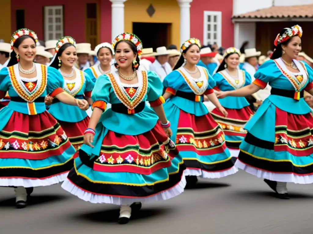 Danzas tradicionales en honor Virgen del Carmen: Coloridos trajes chilenos, baile animado y celebración cultural