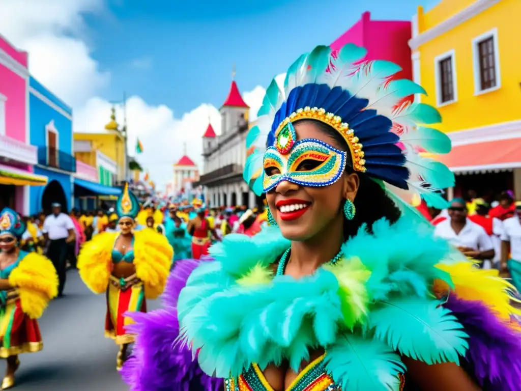 Desfile colorido en el Carnaval de Veracruz, con danzas, música y significado cultural del Carnaval de Veracruz