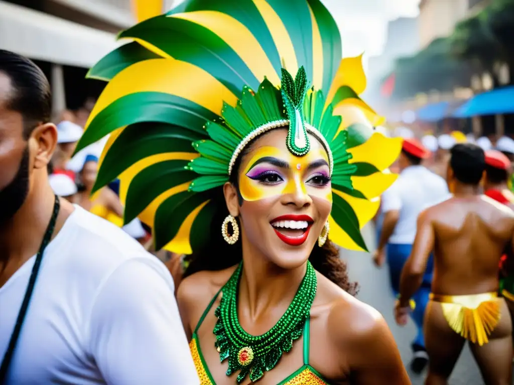 Desfile de samba en Brasil: ritmo contagioso y significado cultural en la vibrante celebración de la tradición del samba