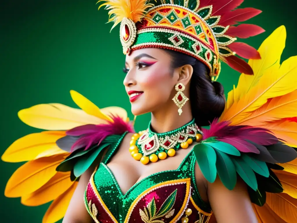 Detallado vestuario de Samba: un estallido de color y significado cultural del vestuario de samba