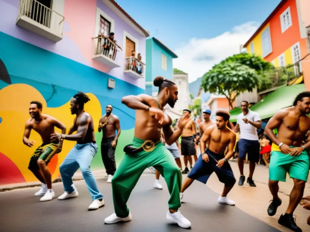 Un emocionante espectáculo de hip hop y samba en las vibrantes calles de Río de Janeiro