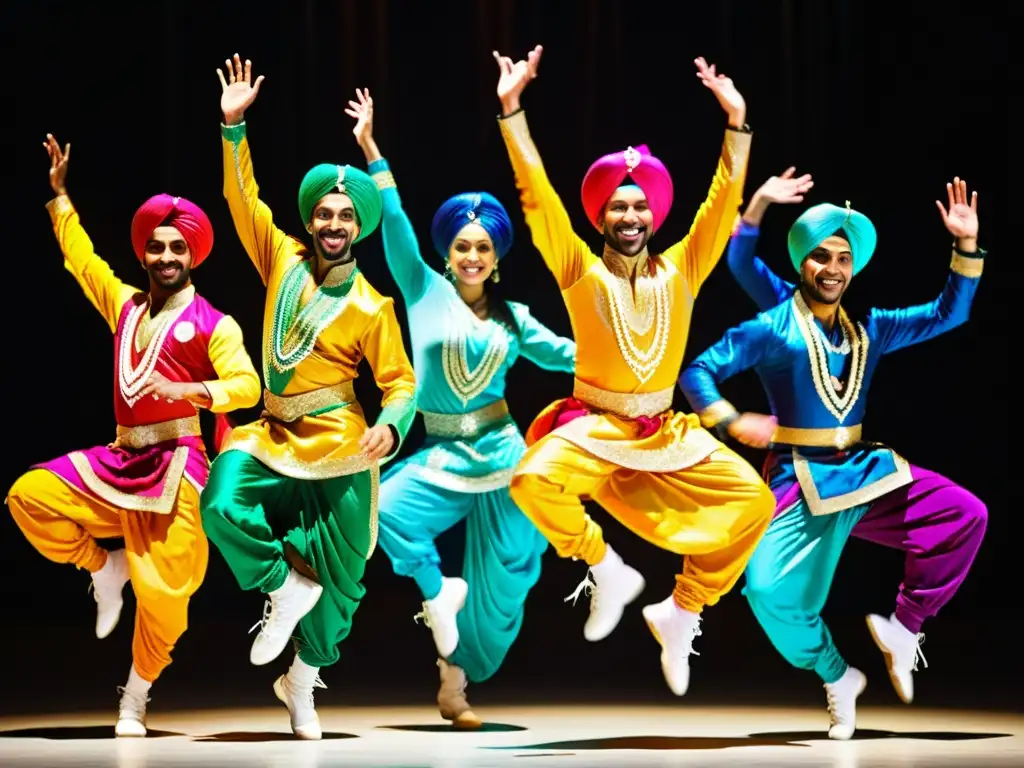 Energía y pasión en la danza tradicional Bhangra