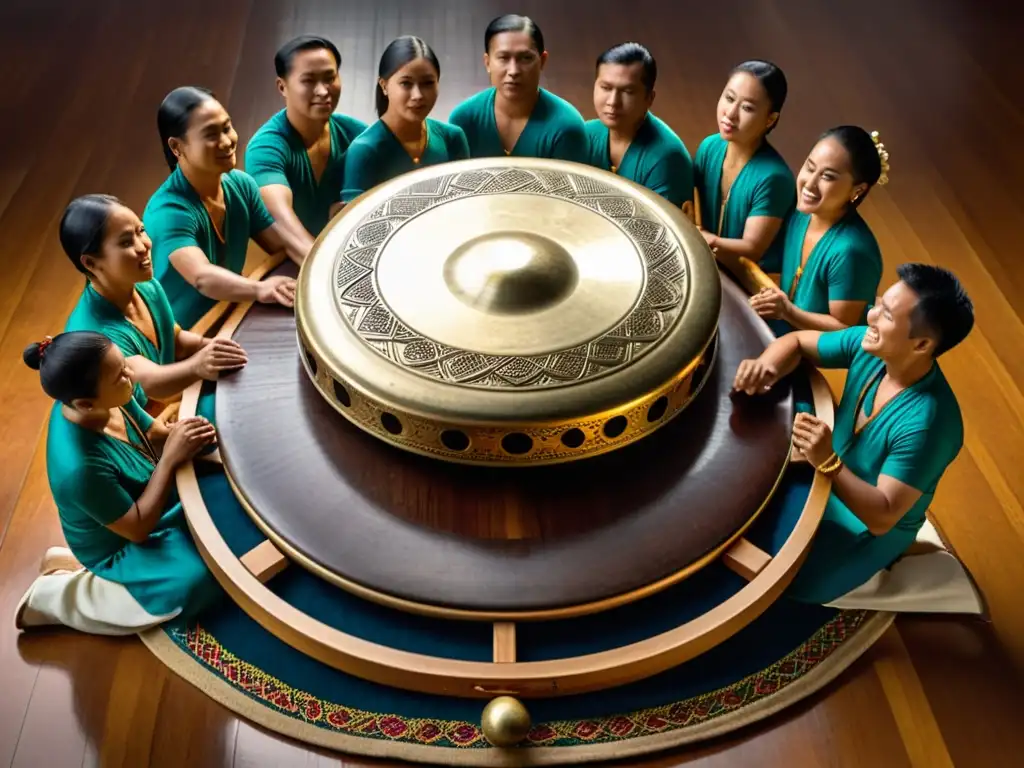 Un ensamble de gongs en danza: una rica representación visual y auditiva de la artesanía y la cultura filipina