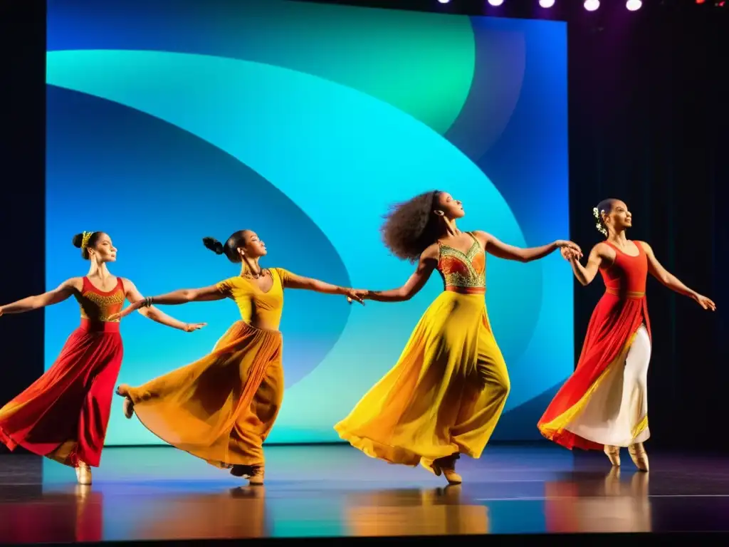 El escenario se llena de energía con una danza contemporánea que fusiona tradiciones mundiales