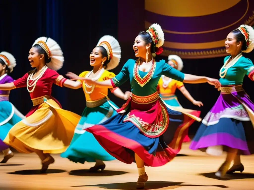 Espectáculo de danzas culturales de todo el mundo