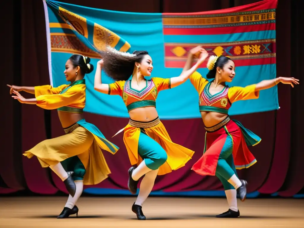 Un espectáculo de danzas tradicionales que mejora la agilidad, con movimientos precisos y coloridos trajes