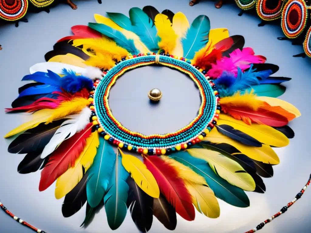 Grupo de bailarines afro-uruguayos en vibrante vestimenta afrouruguaya en danza candombe, expresando la riqueza cultural y la intensidad del baile