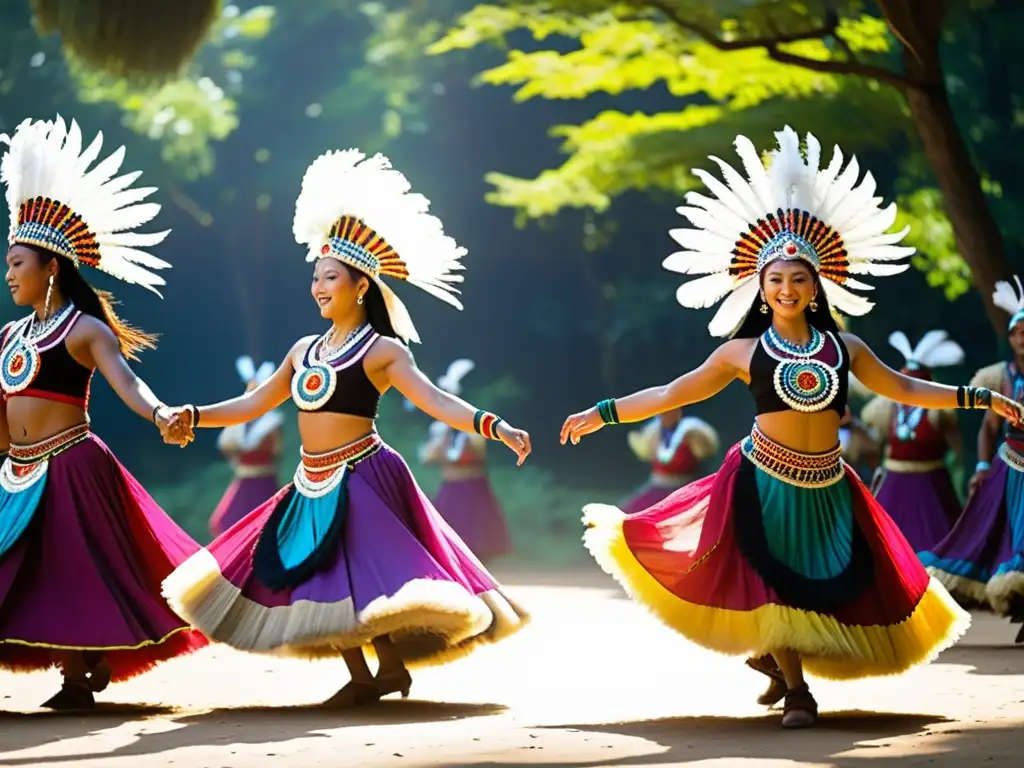 Grupo de bailarines guineanos realiza danzas tradicionales con significado cultural, luciendo trajes vibrantes y expresando gracia y energía