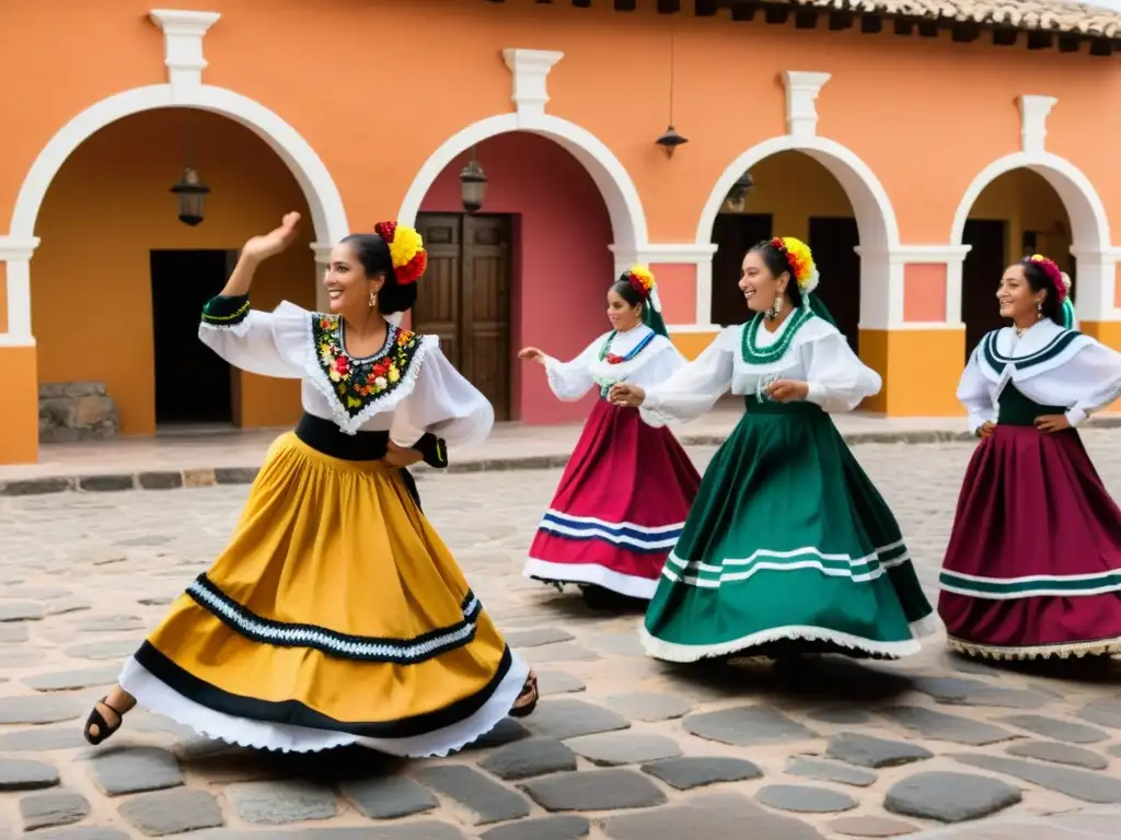 Grupo turístico aprendiendo danza tradicional en un taller al aire libre en México