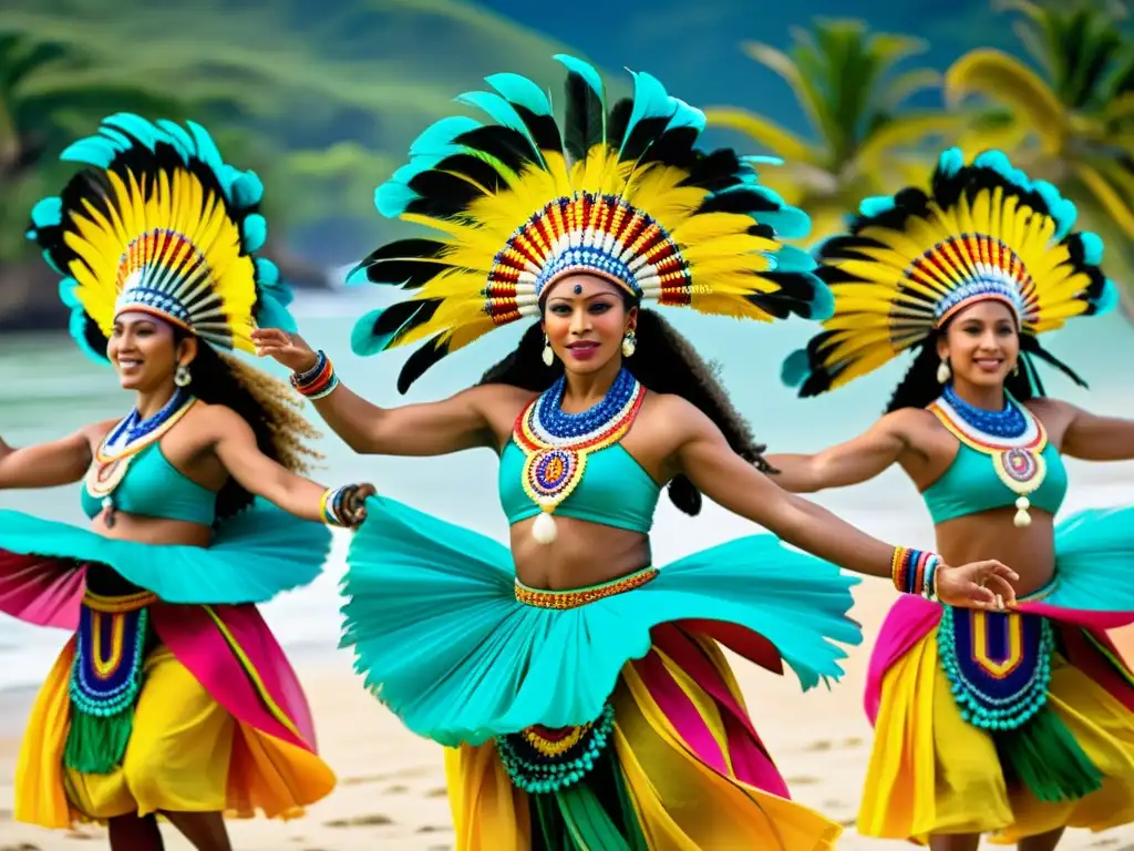 Mapalé colombiano: bailarines vibrantes con trajes coloridos, movimientos enérgicos y ritmos africanos que capturan la esencia cultural de Colombia