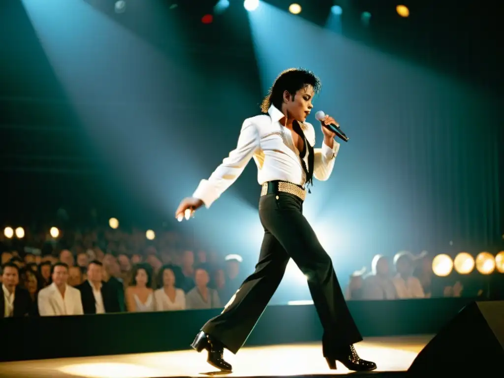 Michael Jackson deslumbra con el Moonwalk en concierto