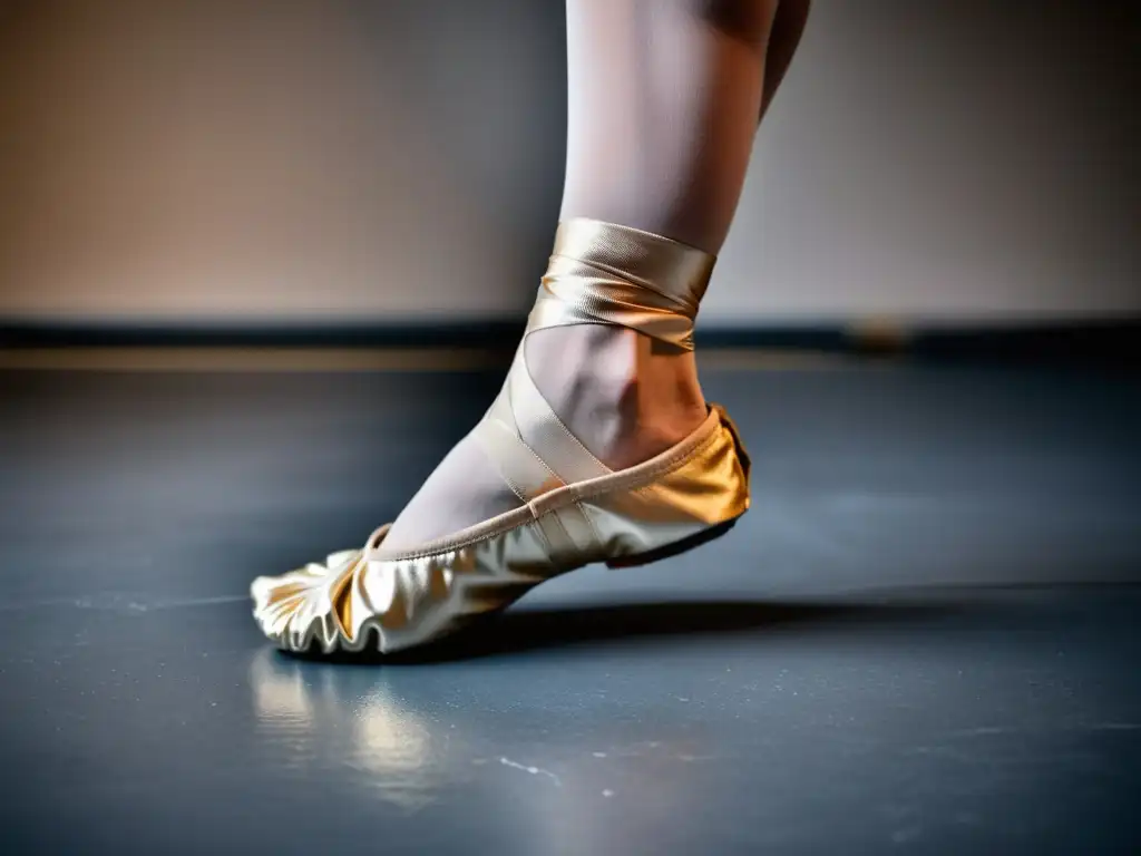 Los pies de una bailarina muestran el impacto del calzado y vestimenta inadecuados en su salud, evidenciando lesiones y molestias