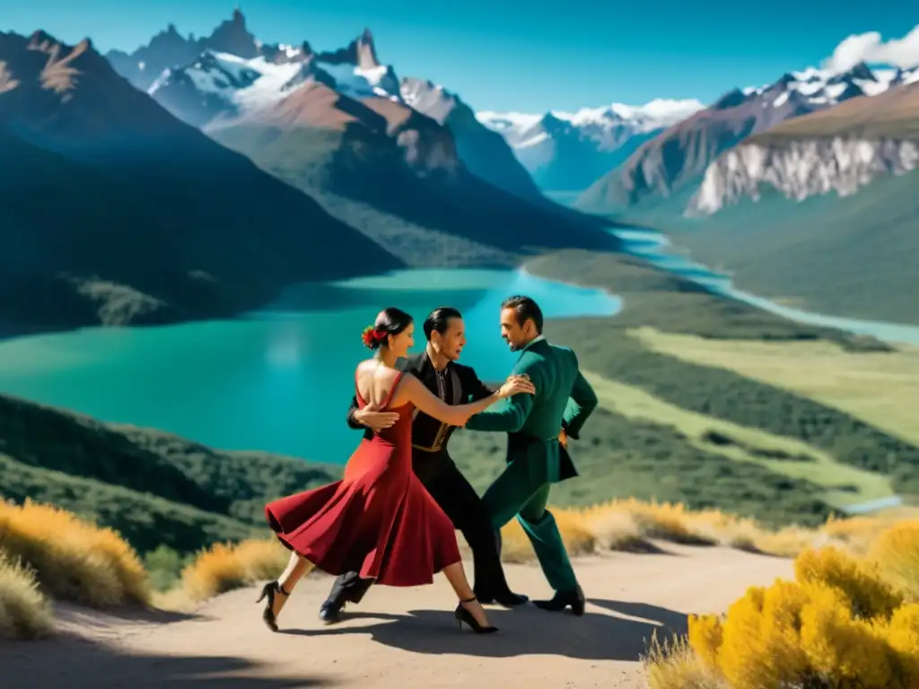 Retiros de danza tango argentino en la majestuosa Patagonia: bailarines en armonía con la naturaleza salvaje