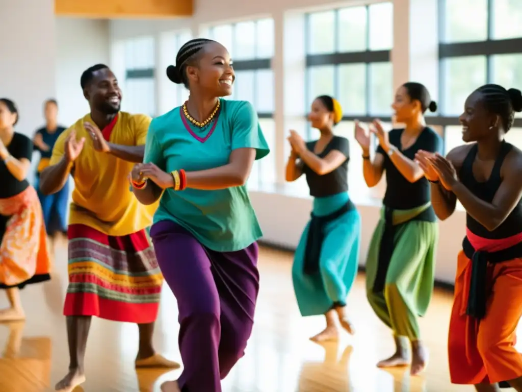 Un taller de danza tradicional con técnicas modernas de música