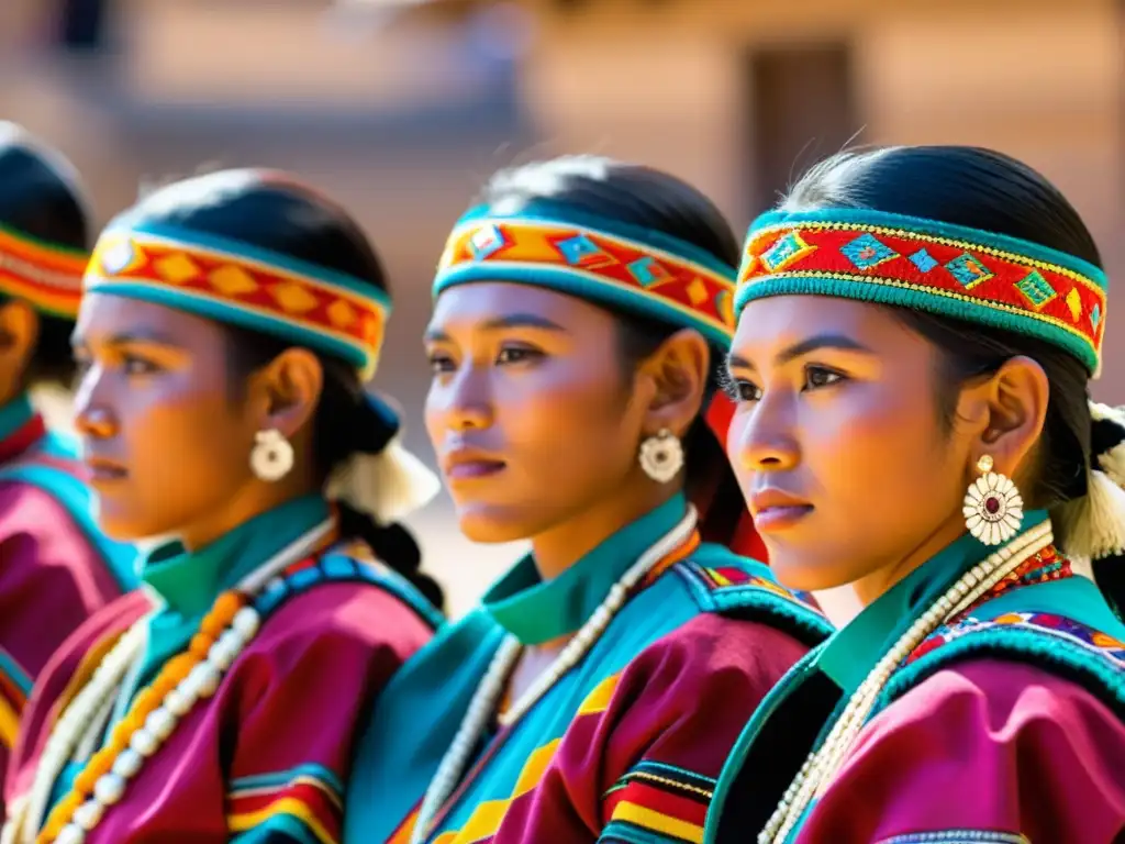 El texto ALT es: 'Danza Sariri Altiplano: significado y resistencia en vibrantes trajes tradicionales, energía y pasión capturadas en el baile