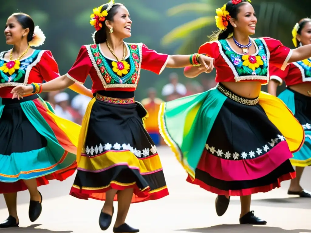 Vibrante baile del Punto Guanacasteco: trajes coloridos, danza alegre y significado cultural