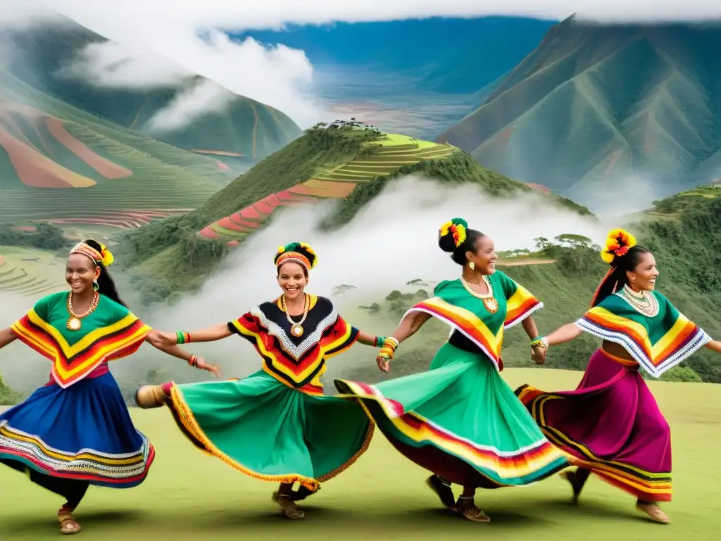 Vibrante danza Saya afroboliviana en los exuberantes Yungas de Bolivia