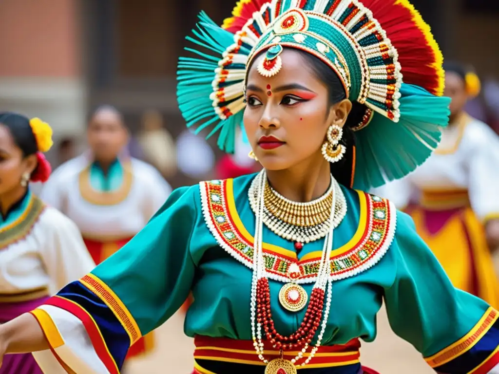 Vibrante danza tradicional con trajes detallados y significado cultural de trajes tradicionales