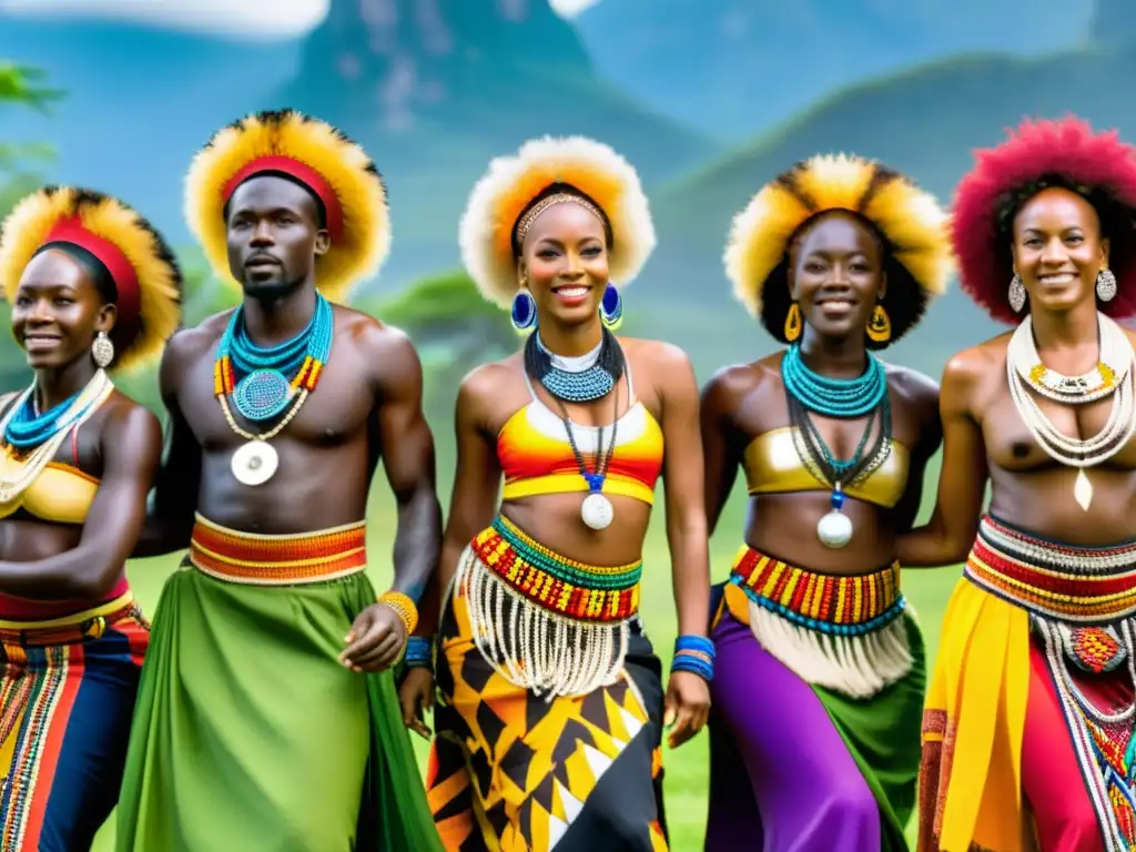 Un vibrante espectáculo de danza tradicional africana, lleno de energía, pasión y riqueza cultural