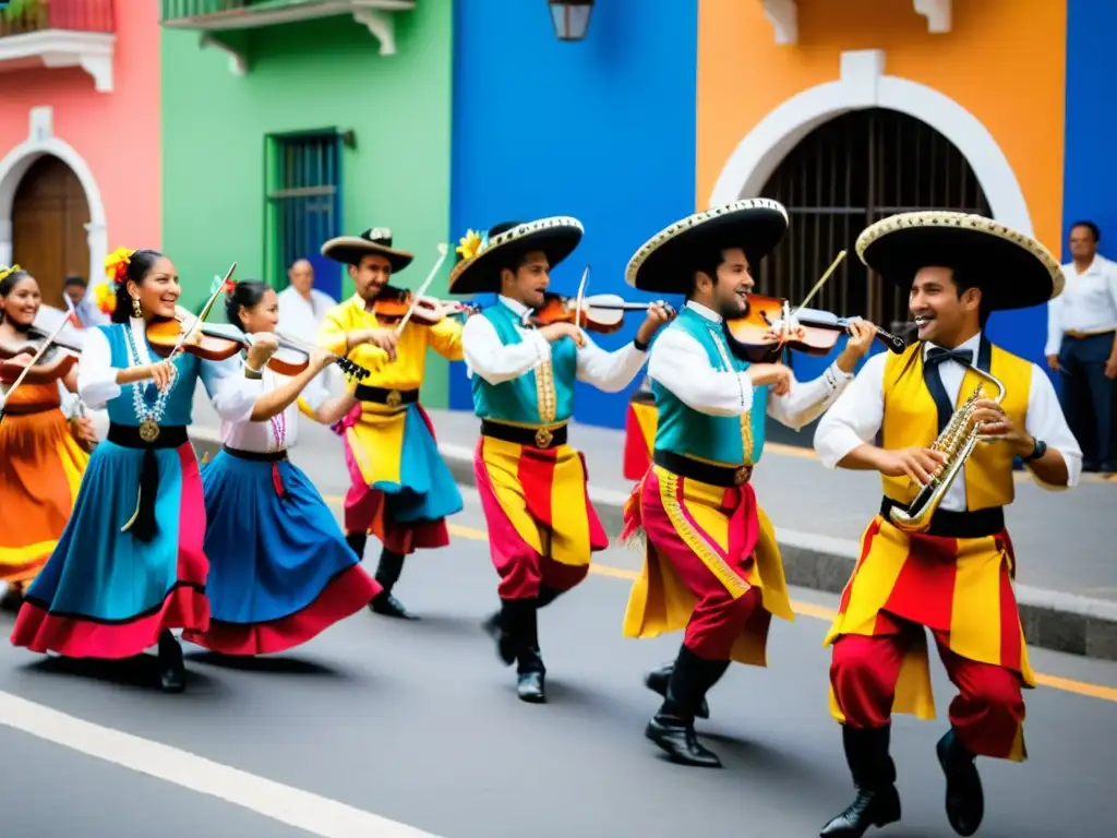 Vibrante Fandango tradicional en Veracruz: músicos, danzantes y espectadores en fiesta cultural