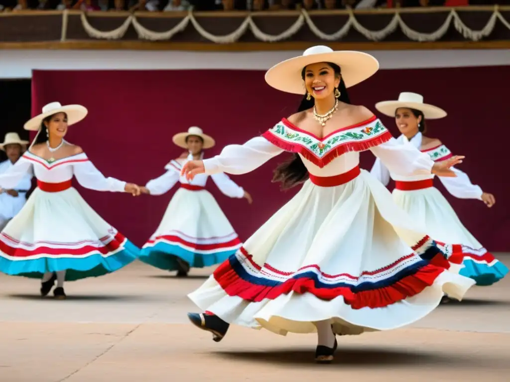 Vibrante presentación de la Marinera en Trujillo, Perú