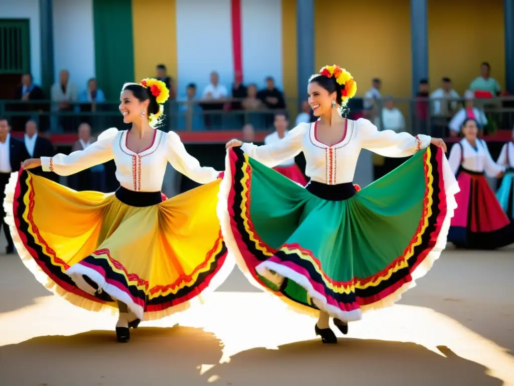 Vibrante performance de Fandango portugués, capturando el significado social del baile tradicional y la vitalidad cultural