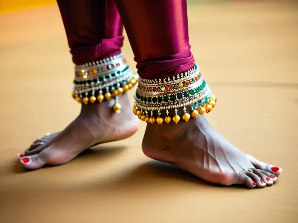 Los vibrantes colores y movimientos precisos de la danza clásica India Bharatanatyam crean una atmósfera cultural única